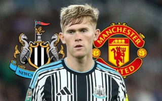 Lewis Hall Wants Man Utd Transfer From Newcastle United