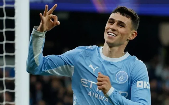 Phil Foden Hat-Trick Helps Man City Thrash AEK Athens 5-1