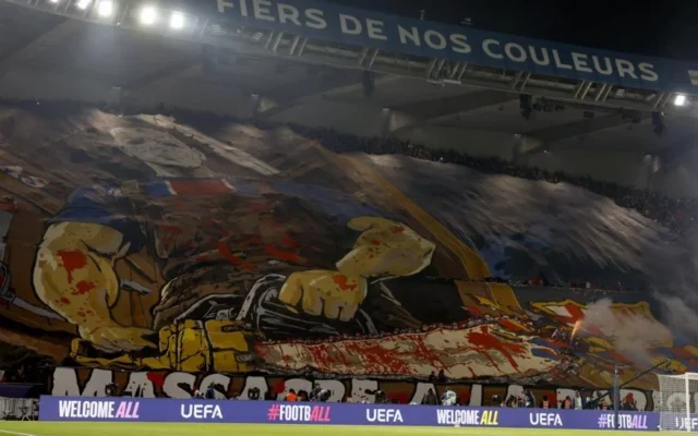 Barca Report PSG to UEFA Over Violent Champions League Tifo