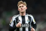 Manchester United Keep Newcastle Defender Lewis Hall on Radar