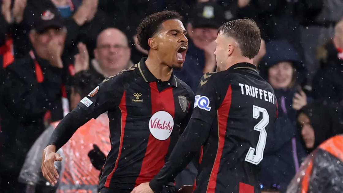Bournemouth seal historic 3-0 win over 10-man AC Milan