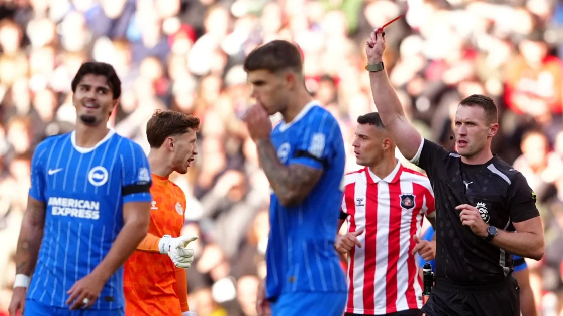 Red Card Disagreement: Two Panels Clash Over Struijk Foul