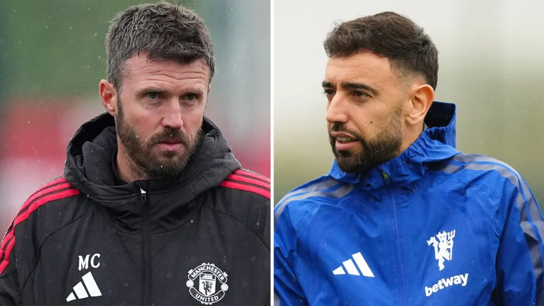 Michael Carrick denies dressing room divide at Manchester United