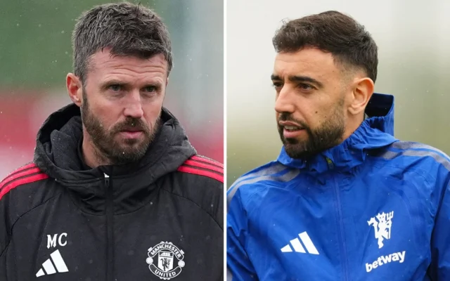 Michael Carrick denies dressing room divide at Manchester United